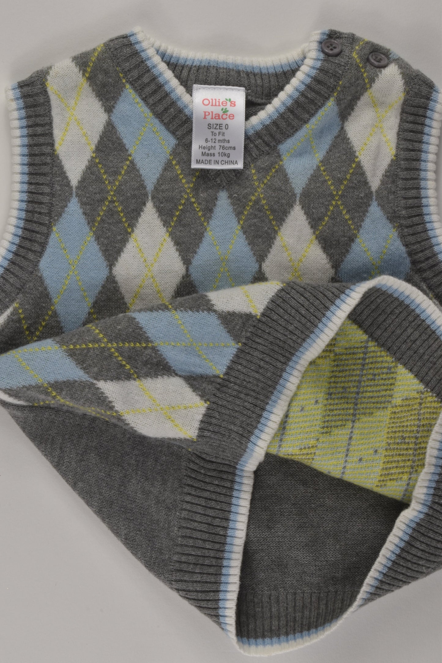 Ollie's Place Size 0 Knit Vest