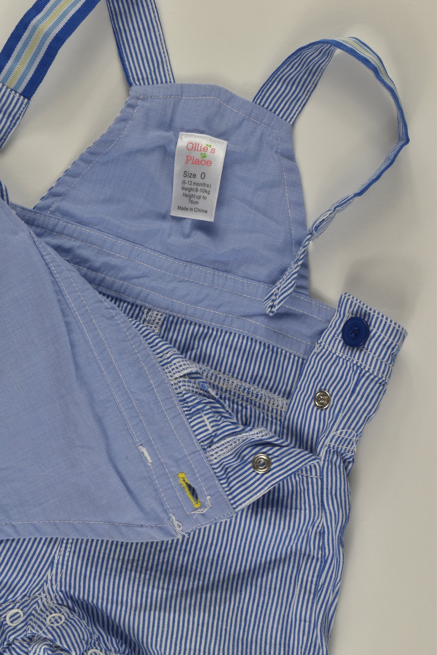 Ollie's Place Size 0 Short Overalls