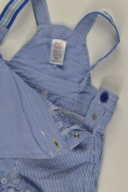 Ollie's Place Size 0 Short Overalls