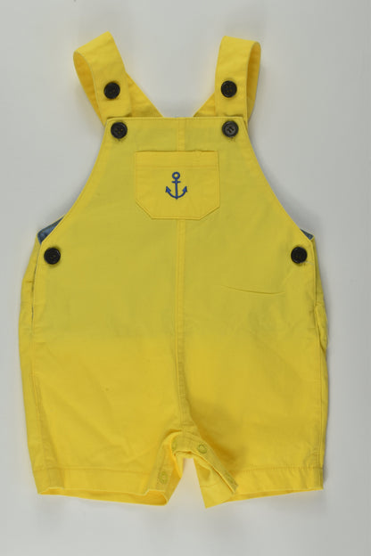 Ollie's Place Size 00 Nautical Short Overalls