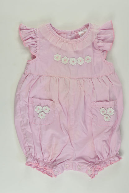 Ollie's Place Size 00 Pink Romper