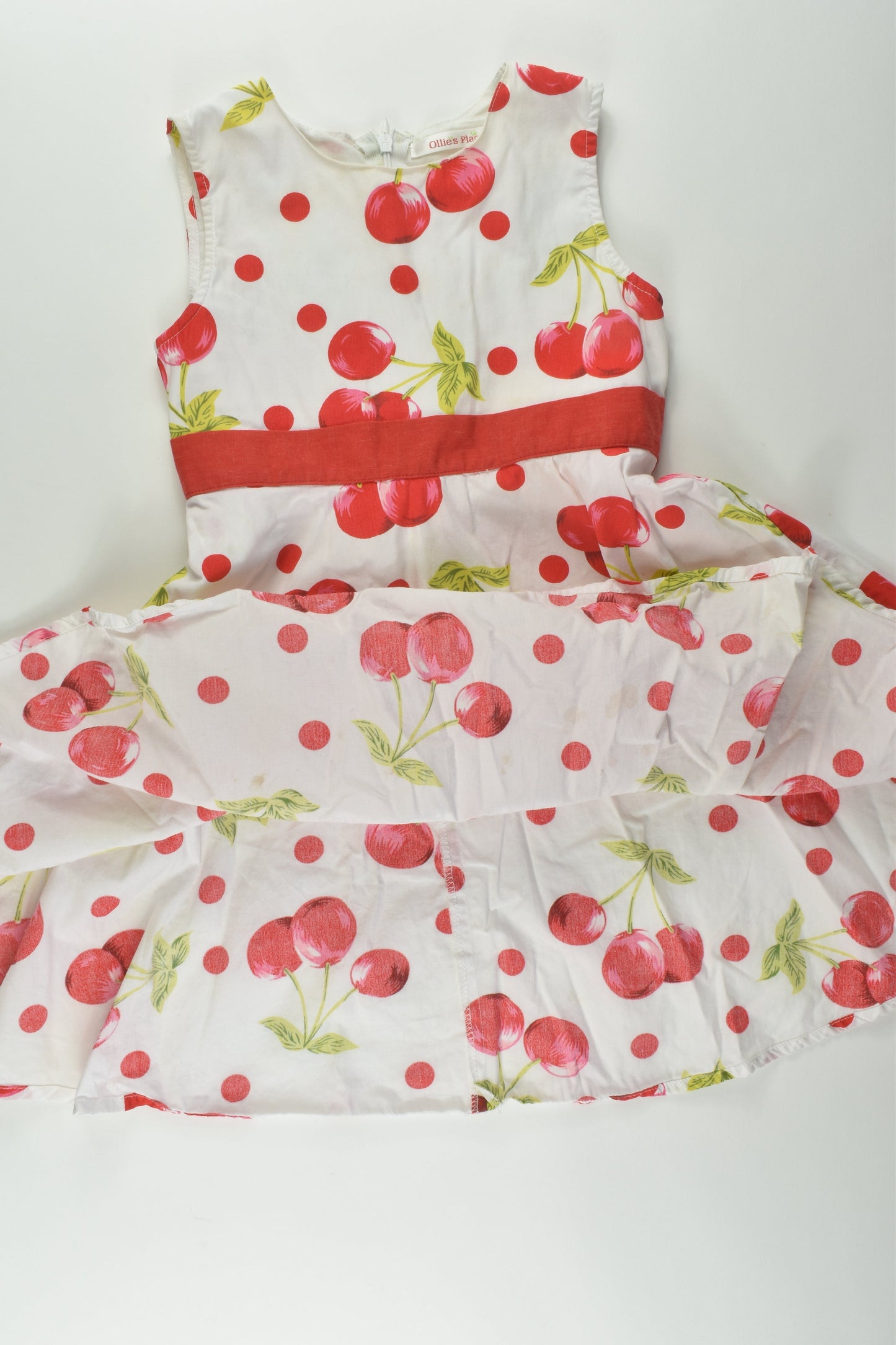 Ollie's Place Size 5 Cherries Dress