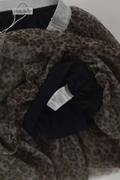 Ollie's Place Size 7 Leopard Tulle Skirt