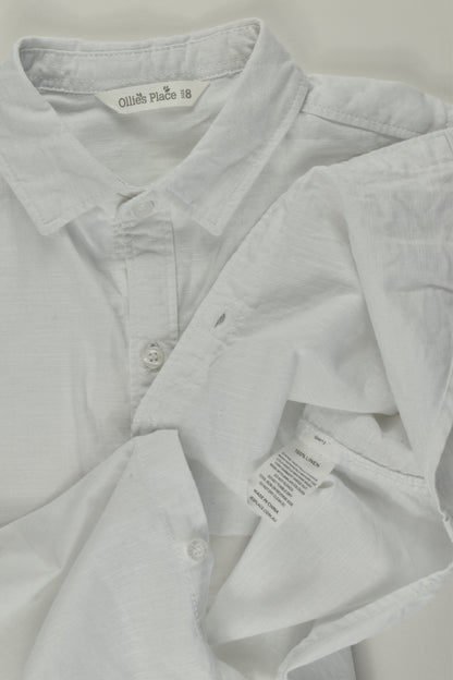 Ollie's Place Size 8 Linen Shirt