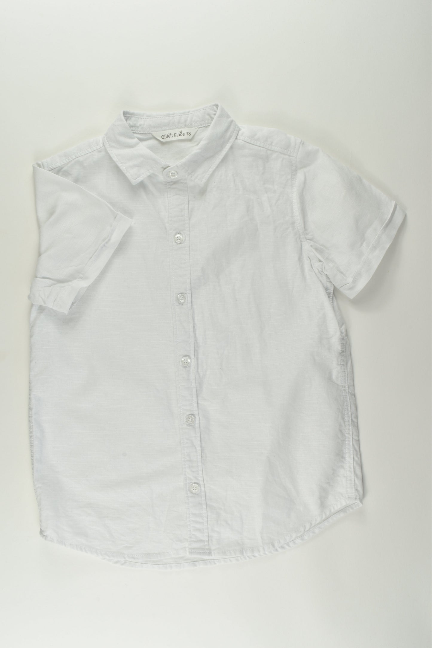 Ollie's Place Size 8 Linen Shirt
