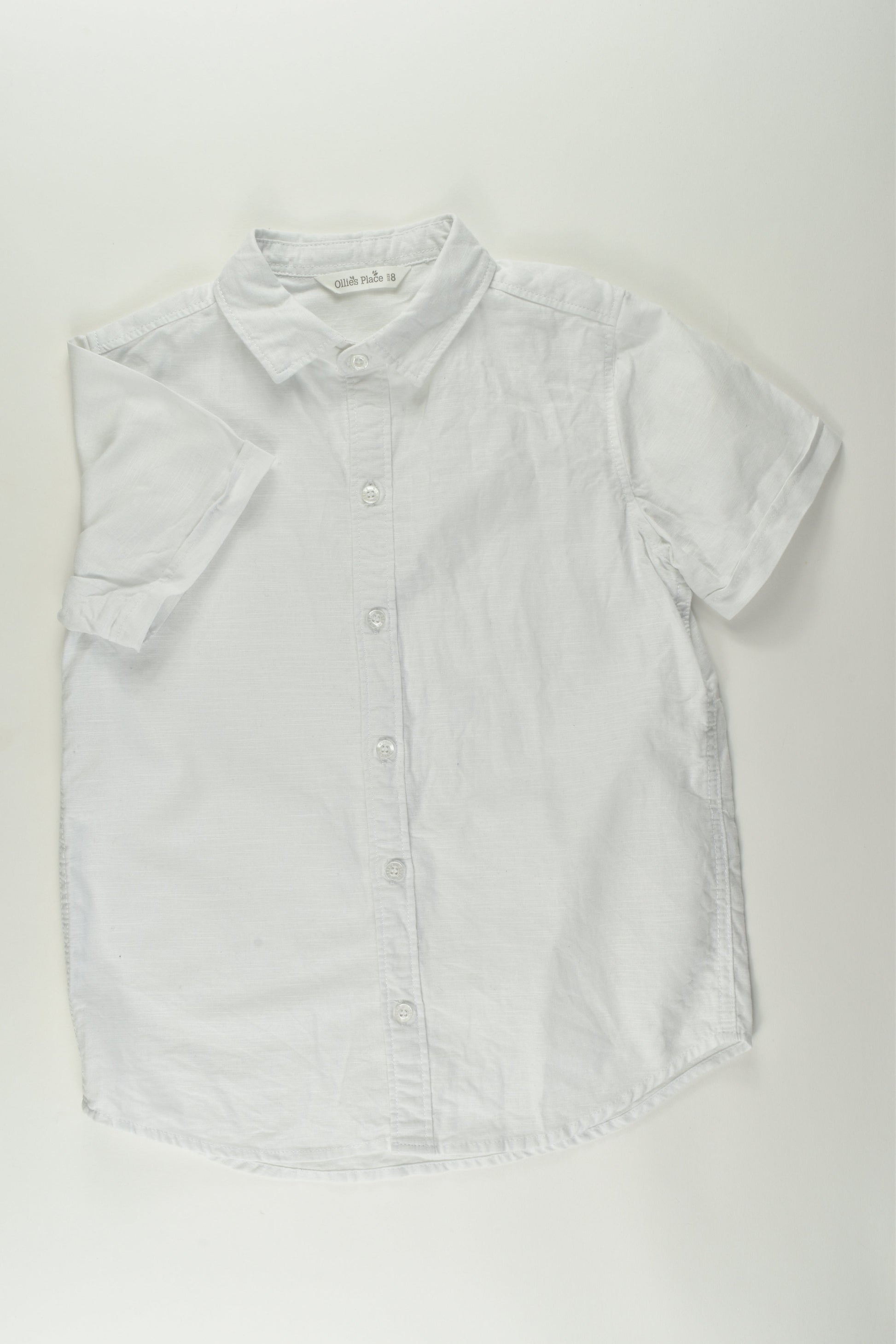 Ollie's Place Size 8 Linen Shirt
