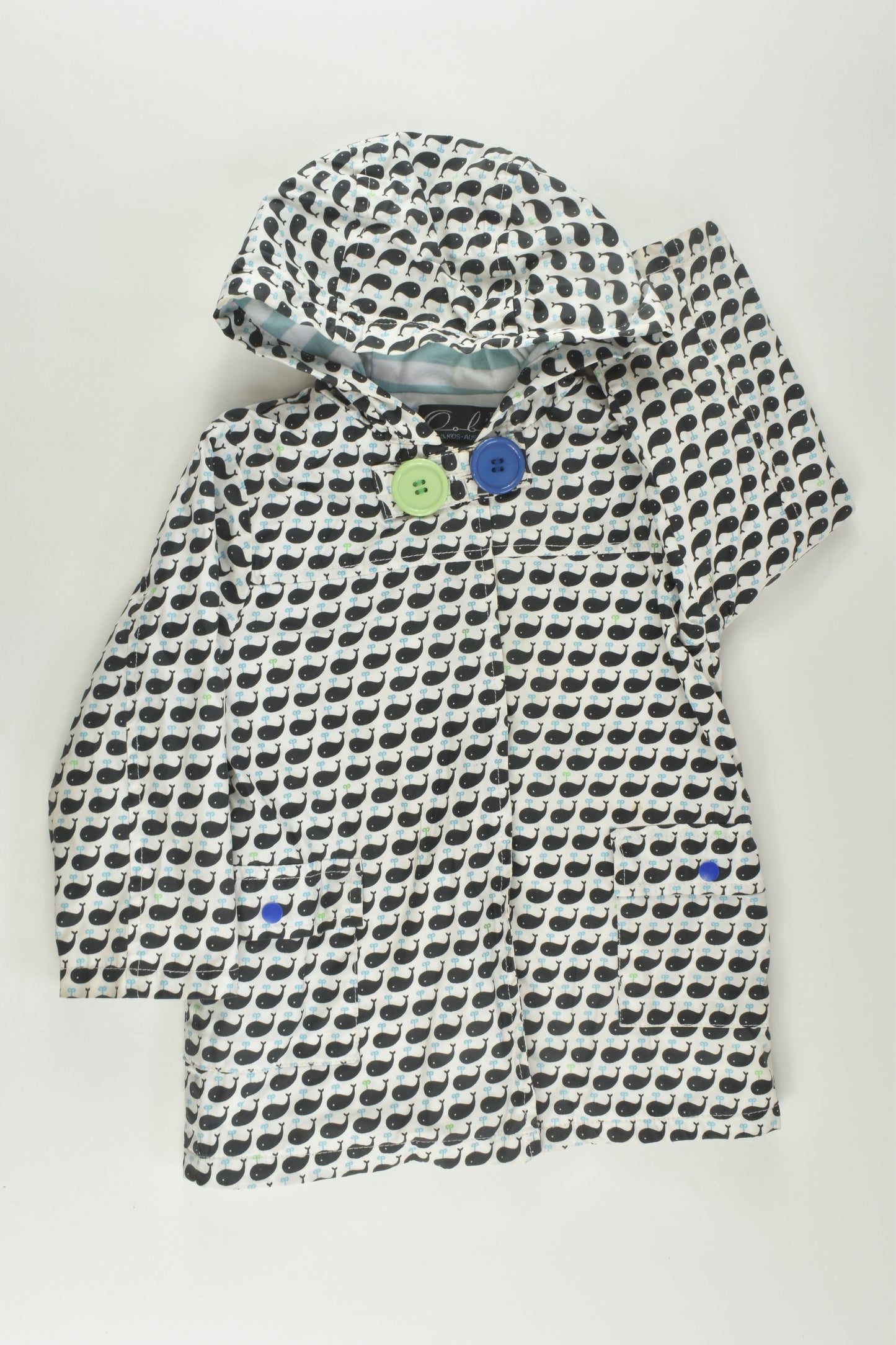 Oobi Size 2/3 Lined Rain Jacket