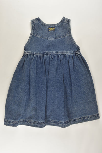 OshKosh Size 1 (Very Generous Sizing) Vintage Denim Dress
