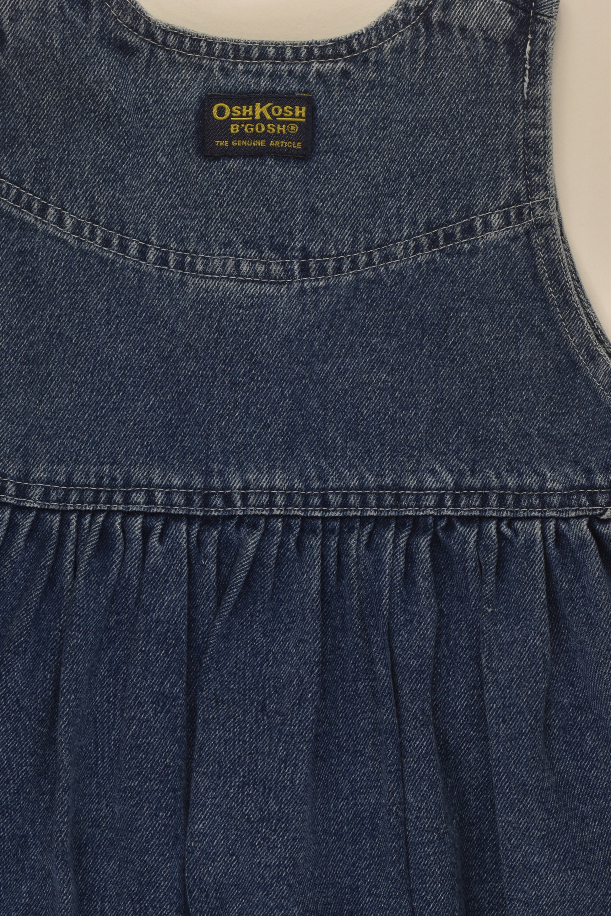 OshKosh Size 1 (Very Generous Sizing) Vintage Denim Dress