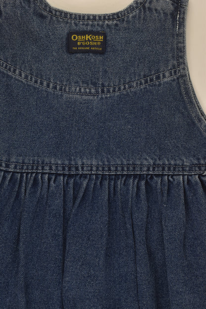 OshKosh Size 1 (Very Generous Sizing) Vintage Denim Dress