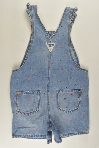 OshKosh Size 5 Short Denim Overalls