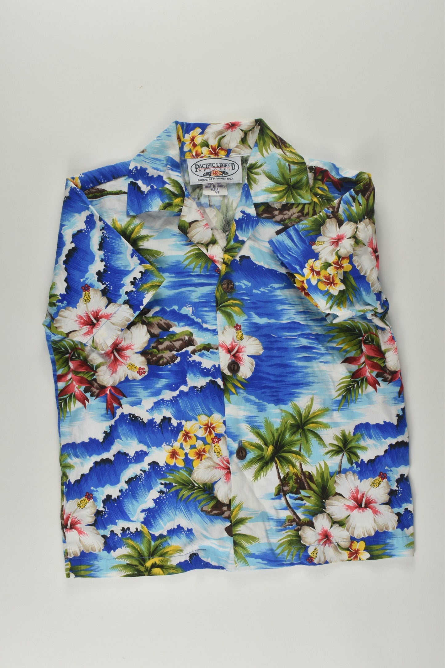 Pacific Legent Size 4 Hawaii Shirt