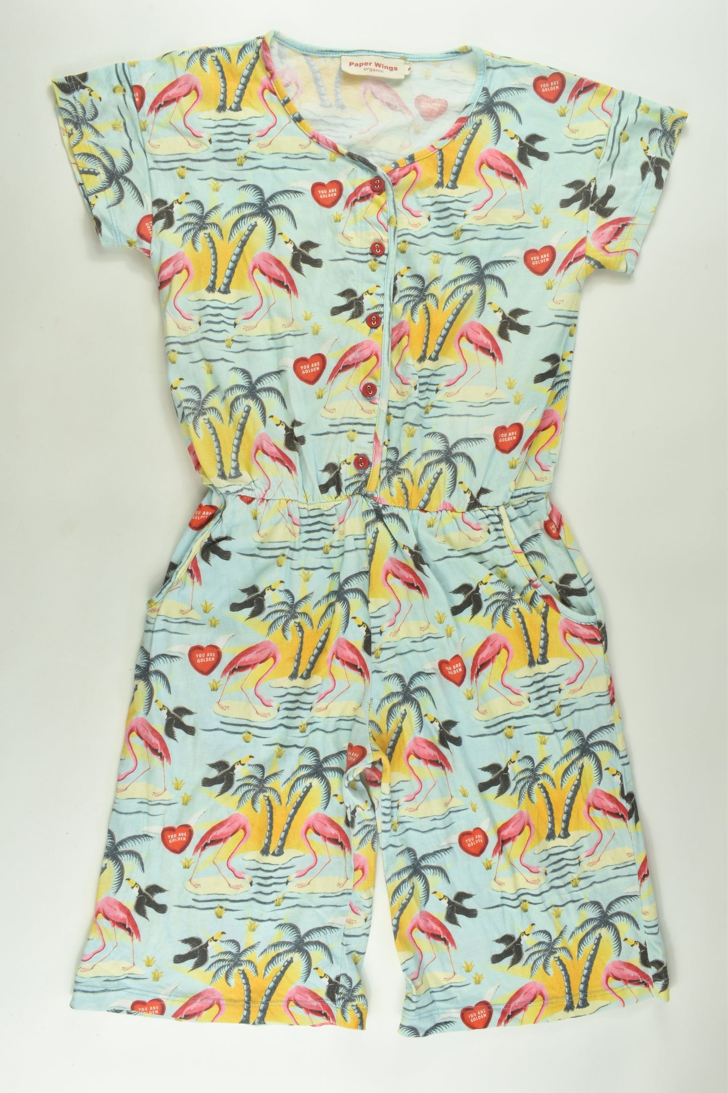 Paper Wings Size 8 Jumpsuit