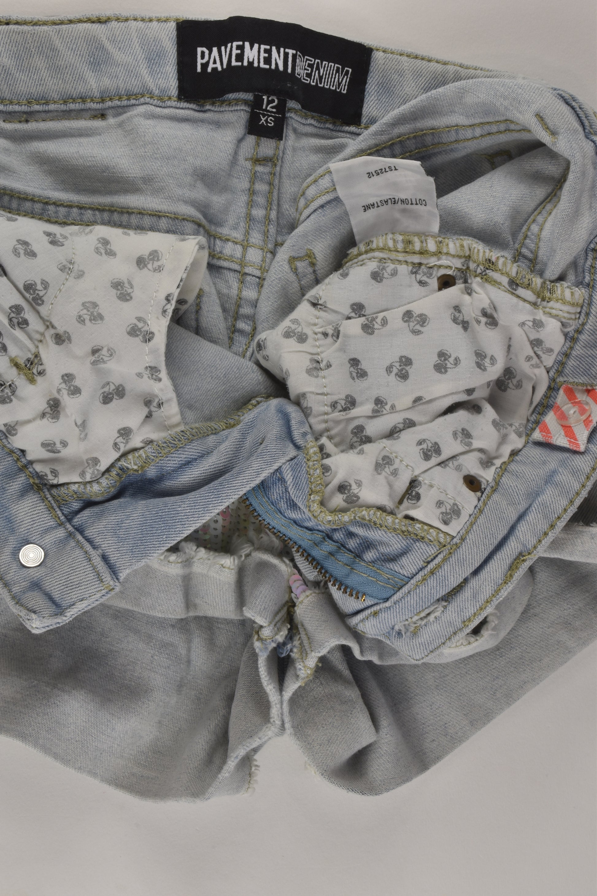 Pavement Size 12 Denim Shorts