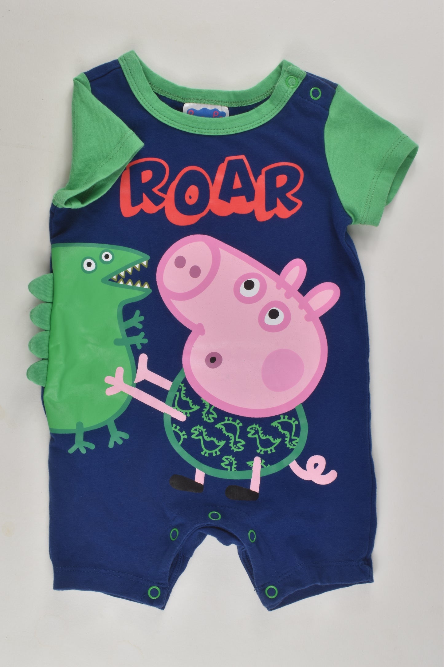 Peppa Pig Size 00 George Pig Short Romper