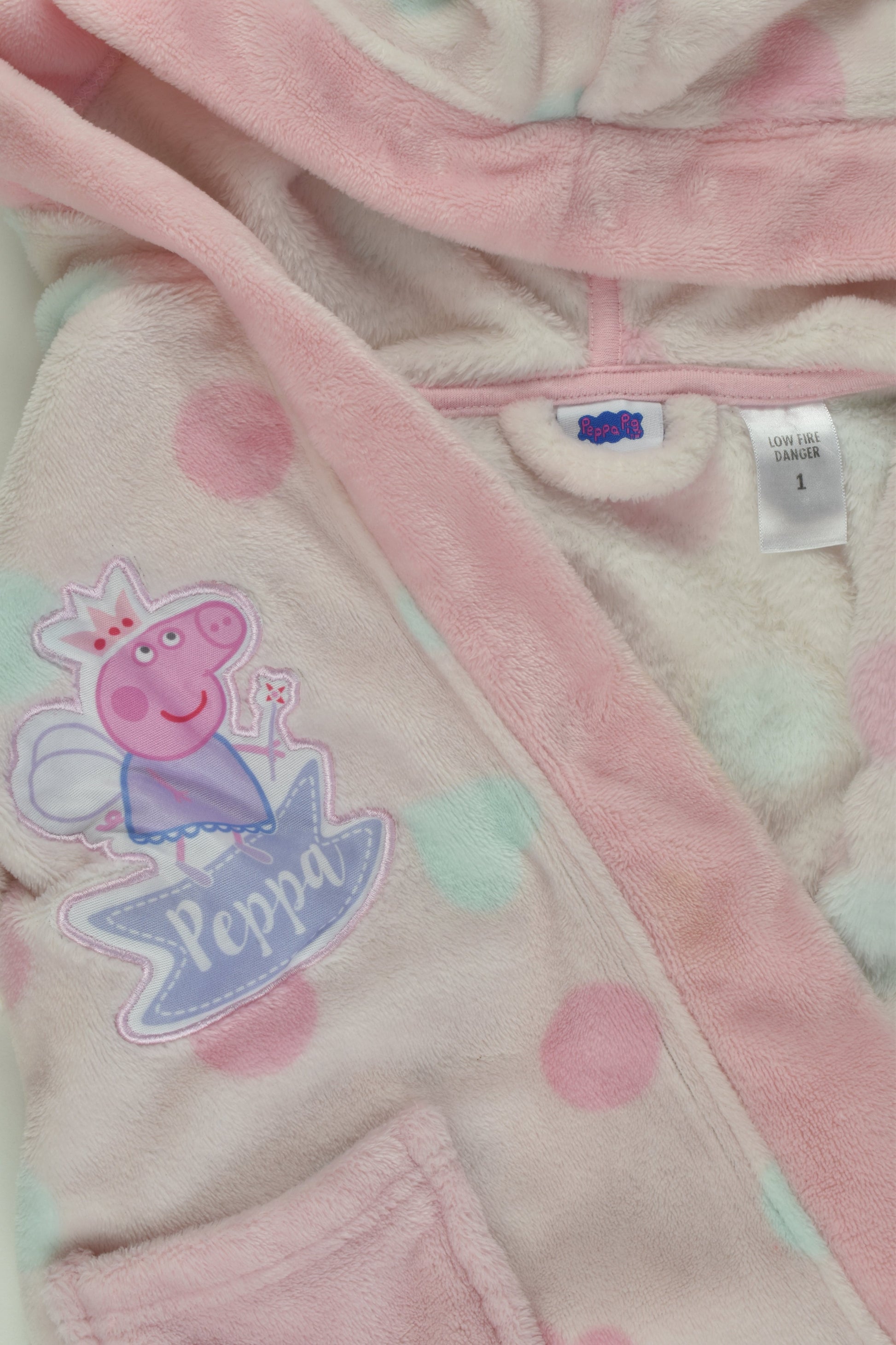 Peppa Pig Size 1 Dressing Gown
