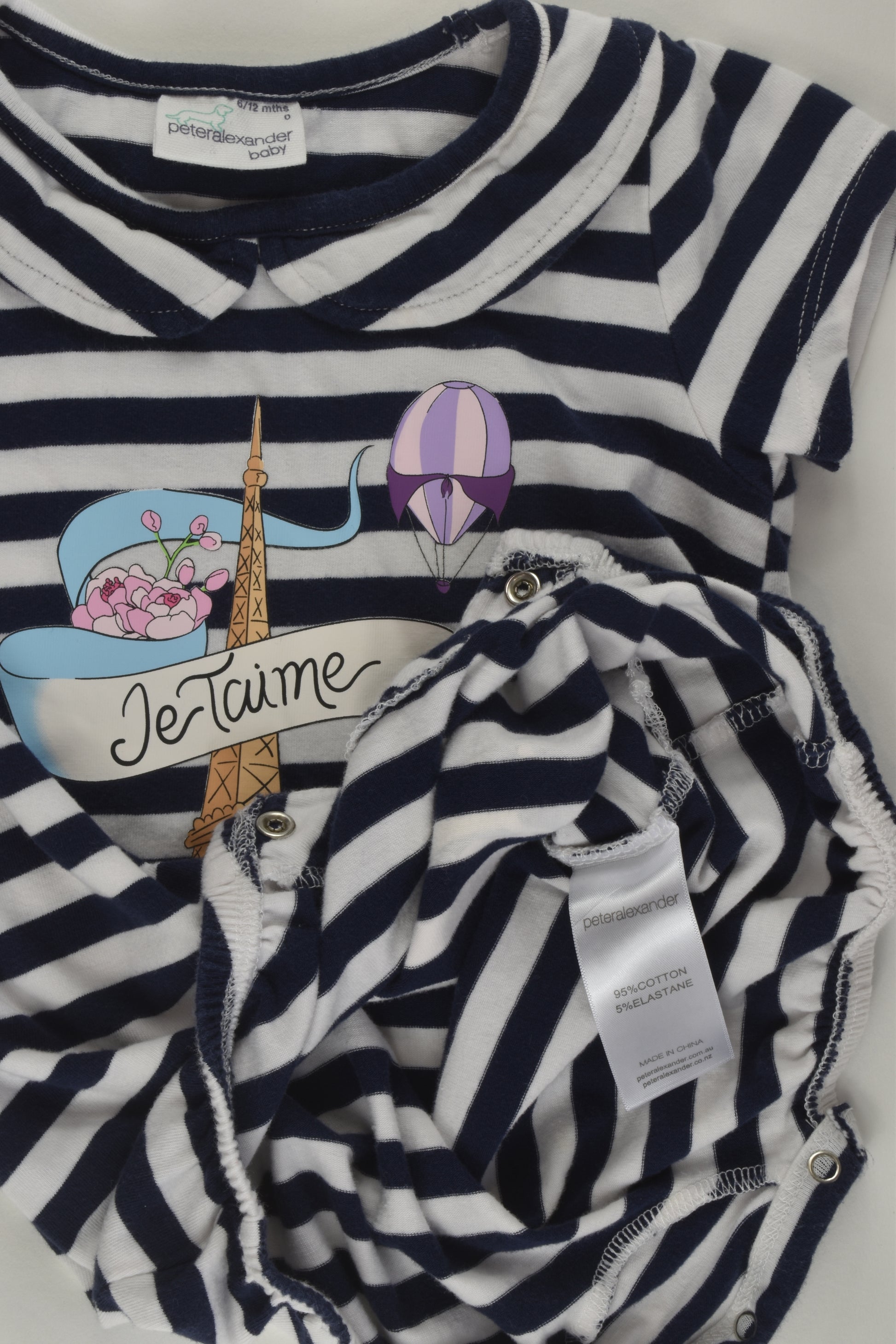 Peter Alexander Size 0 Paris Short Romper