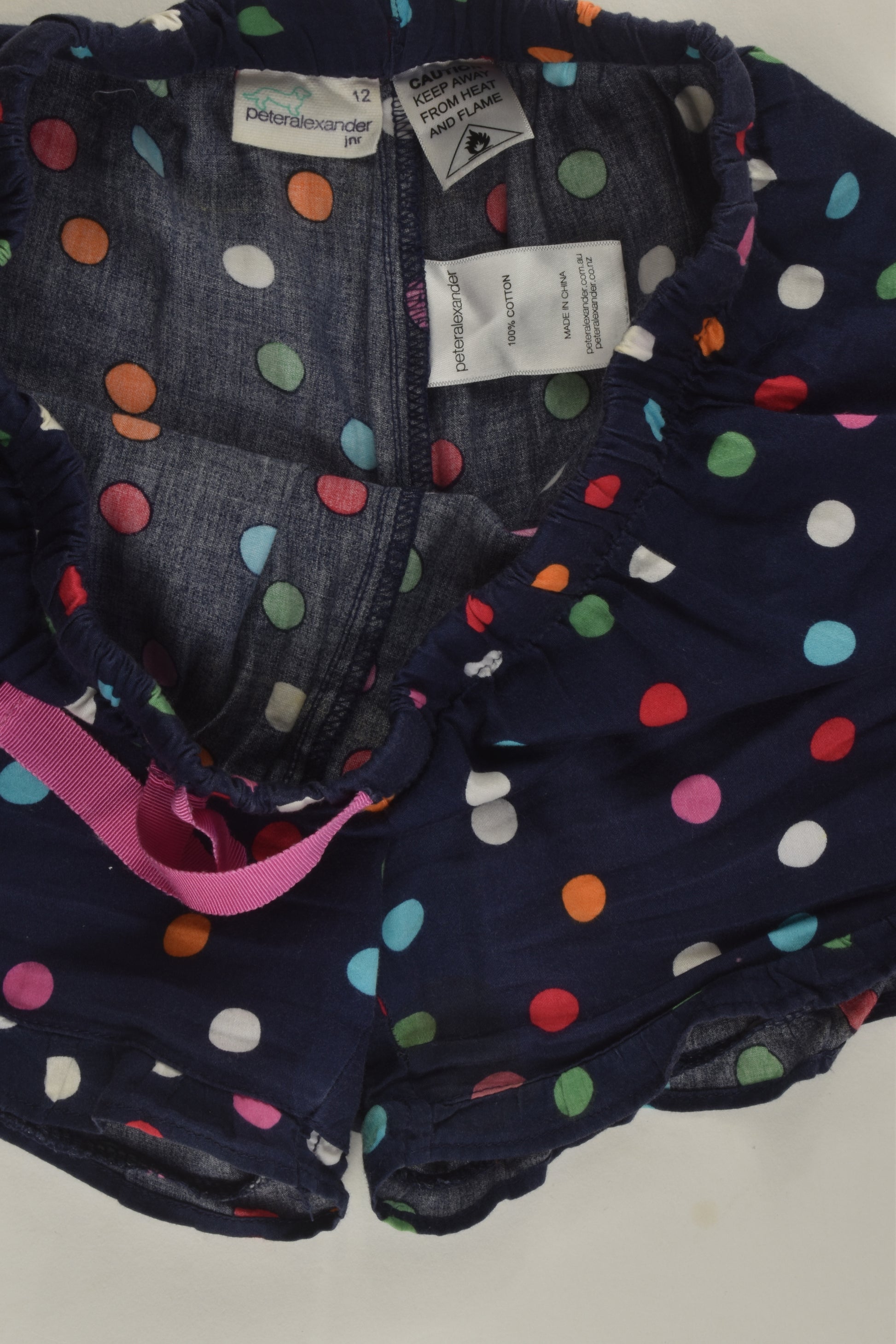 Peter Alexander Size 12 Polka Dots Shorts