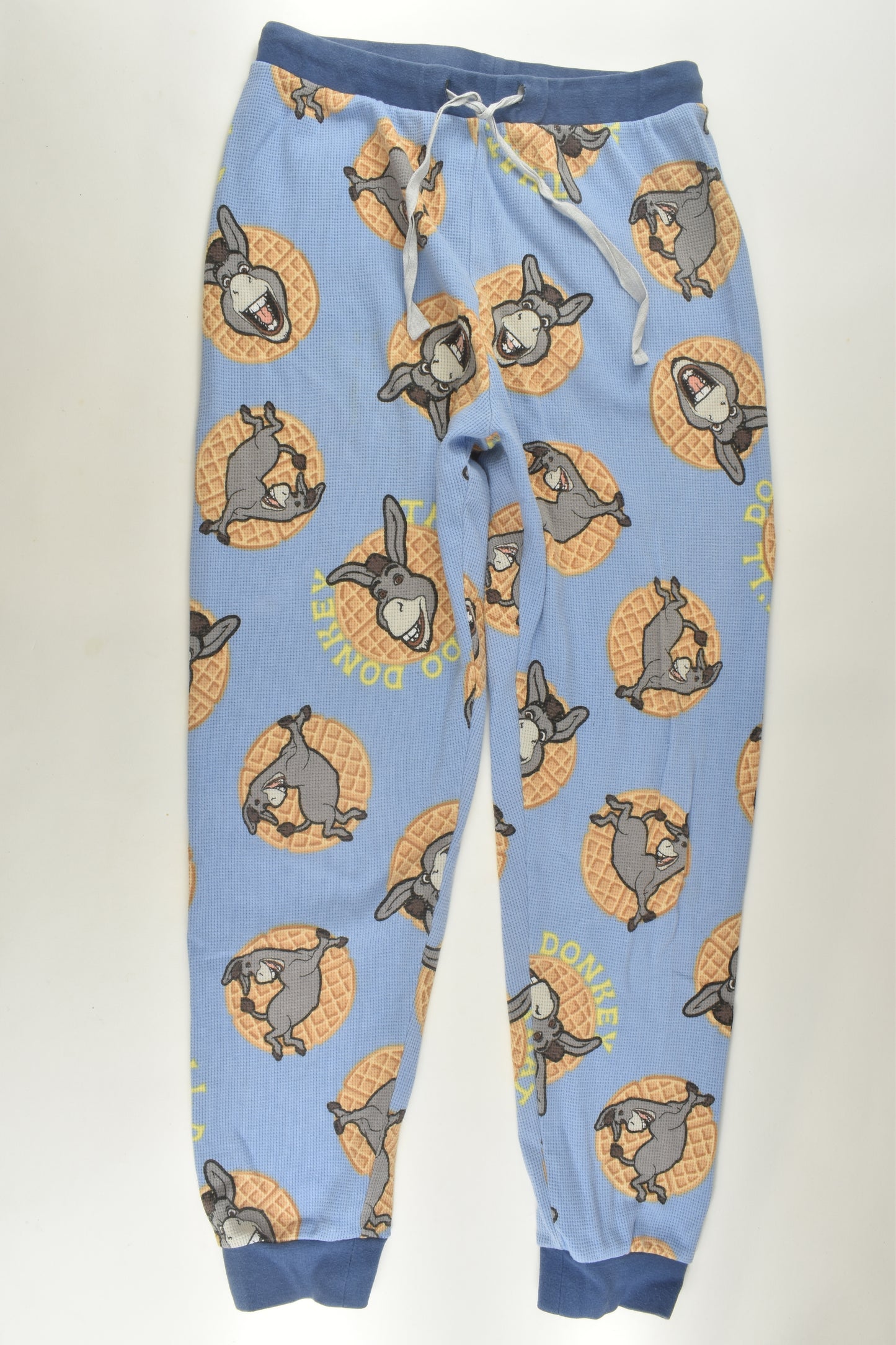 Peter Alexander Size 12 Shrek Waffle Pants