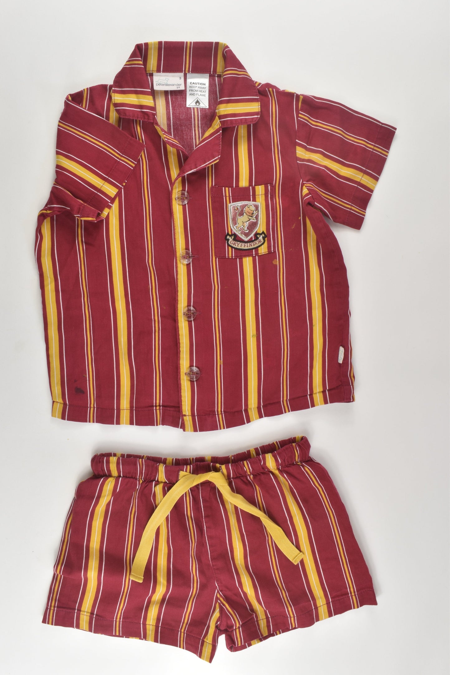 Peter Alexander Size 3 Harry Potter Short Pyjamas