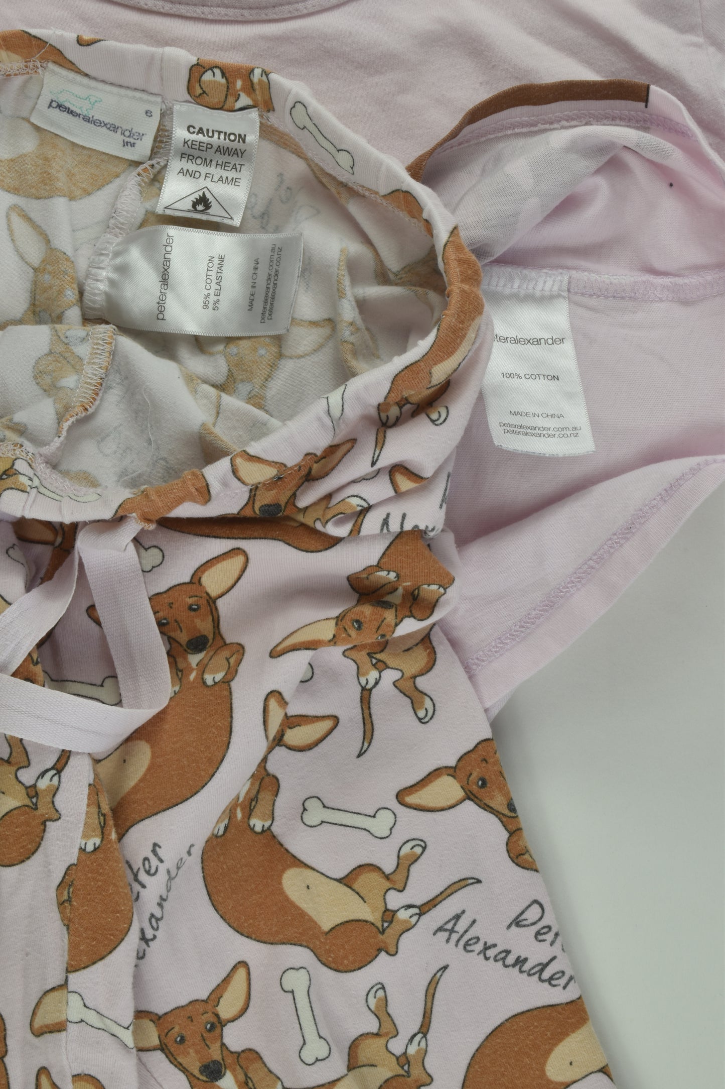 Peter Alexander Size 6 Dog Pyjamas