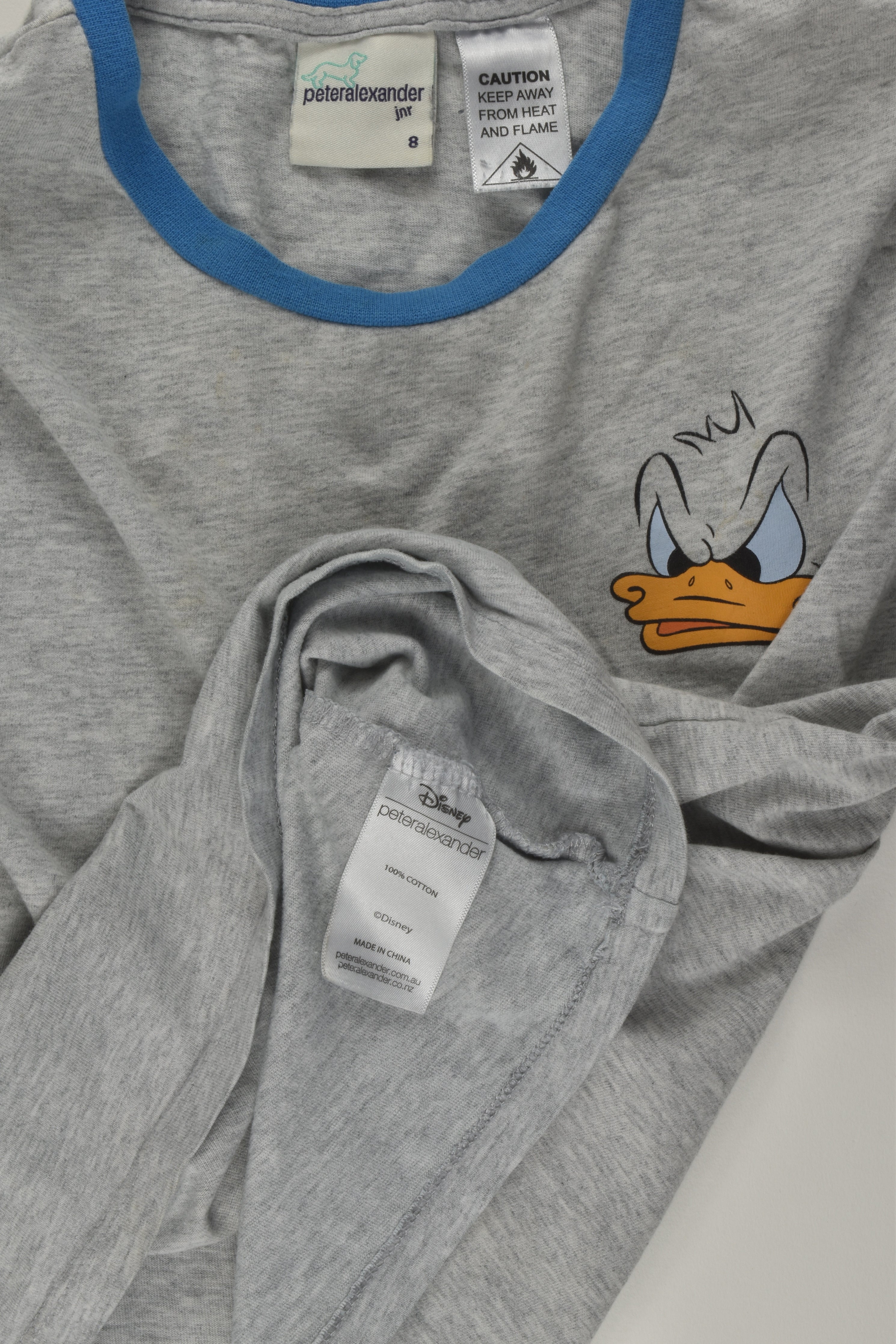 Flame duck t store shirt