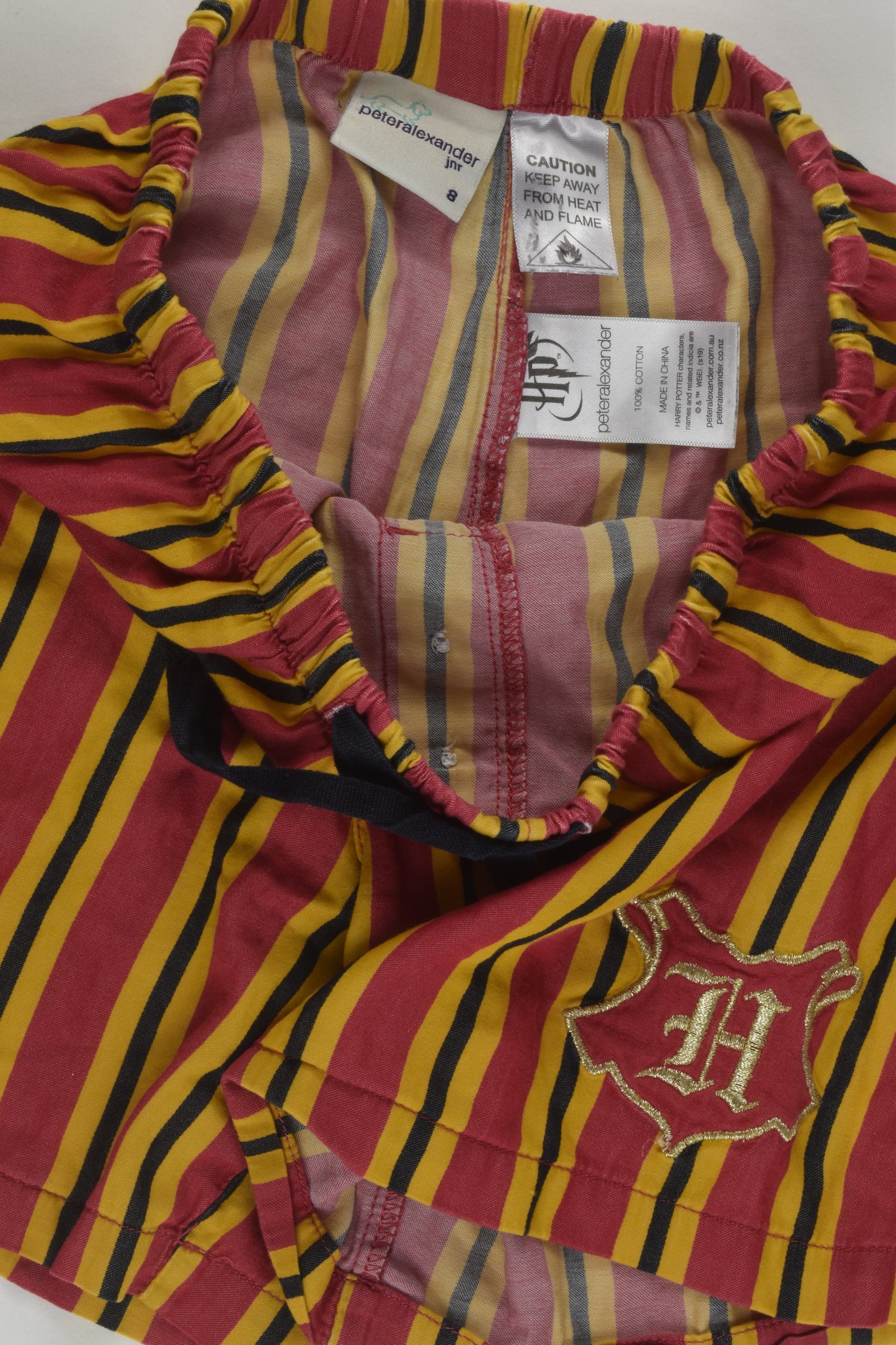 Peter Alexander Size 8 Harry Potter Shorts