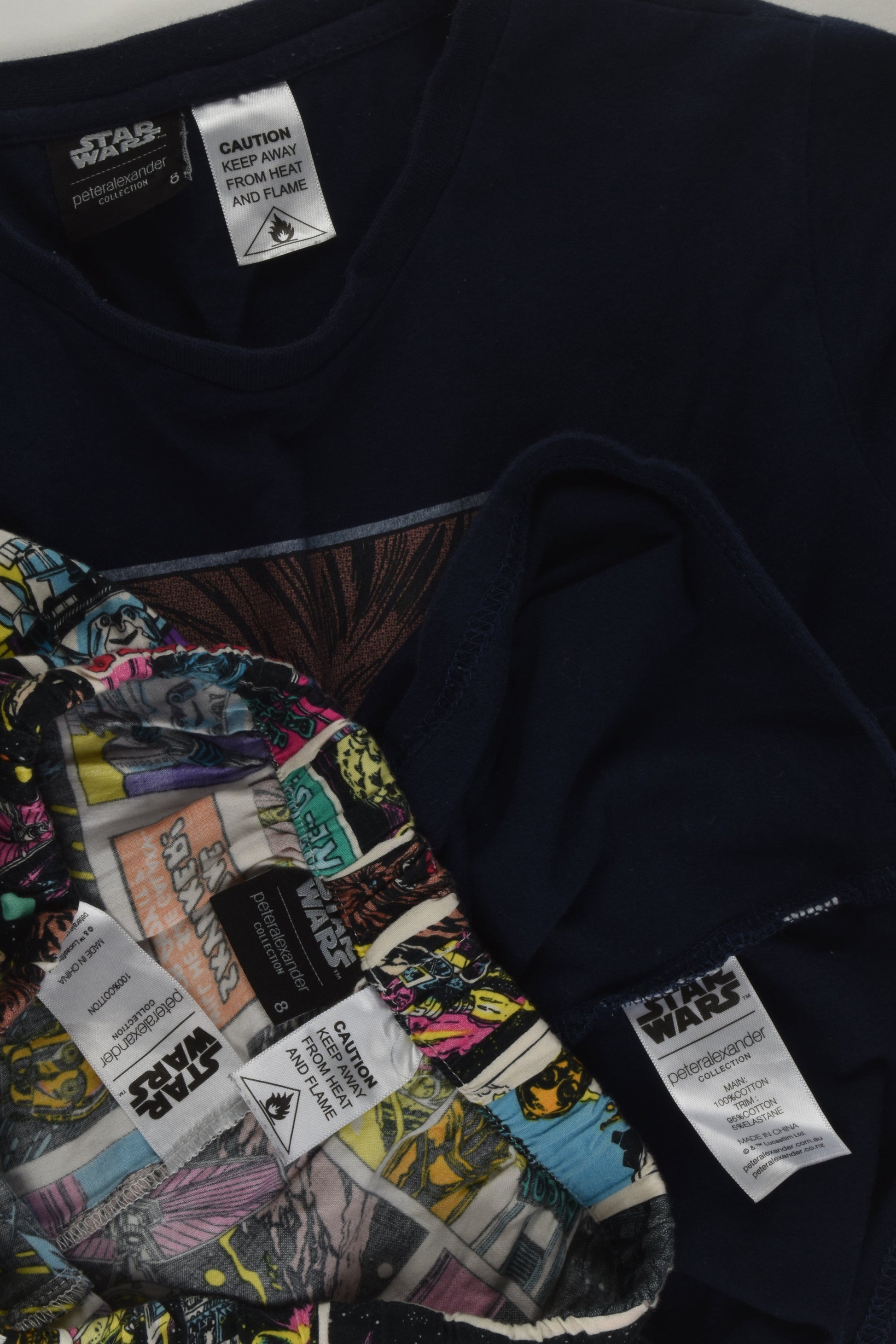 Peter Alexander Size 8 Star Wars Pyjamas