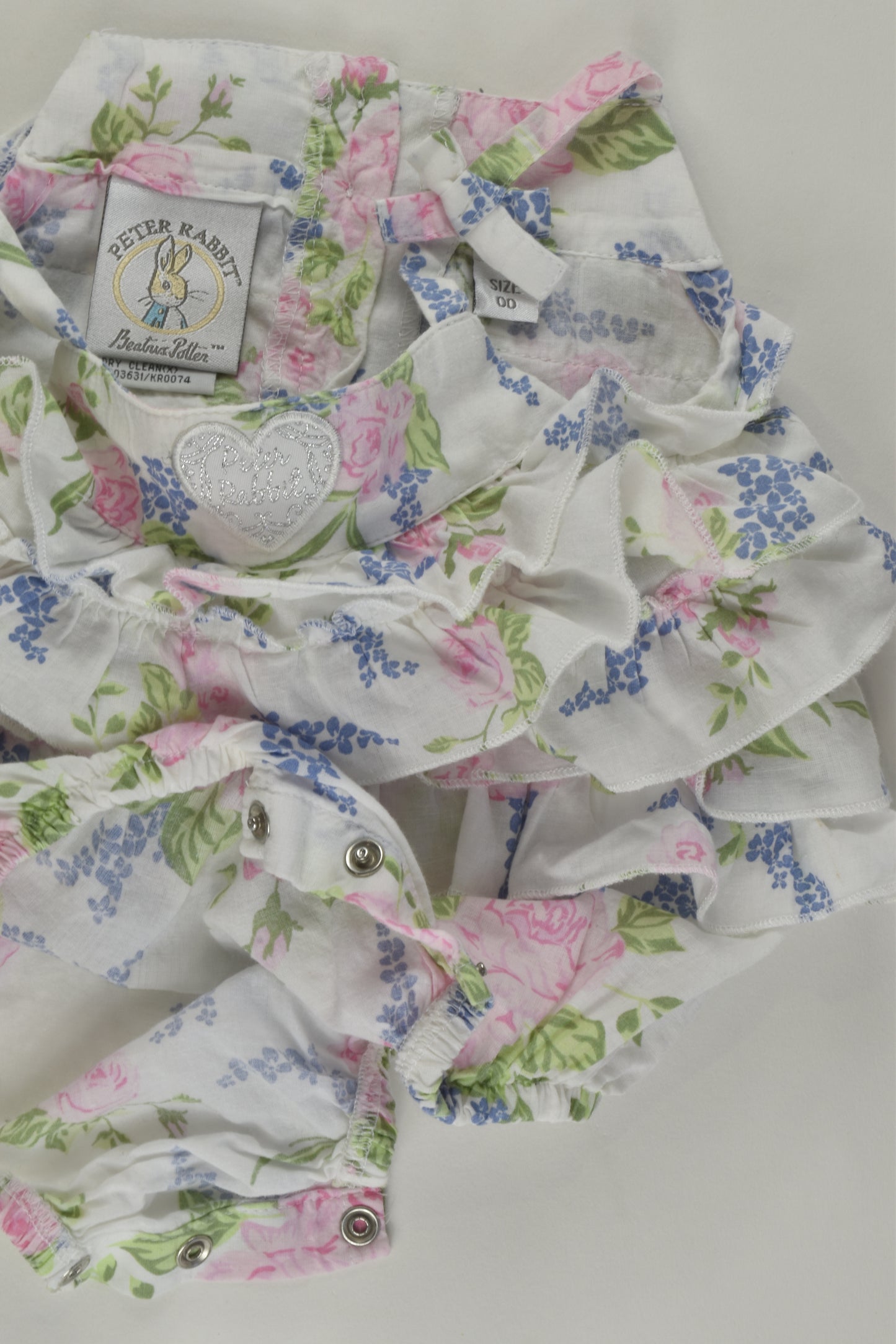 Peter Rabbit Size 00 Ruffle Romper