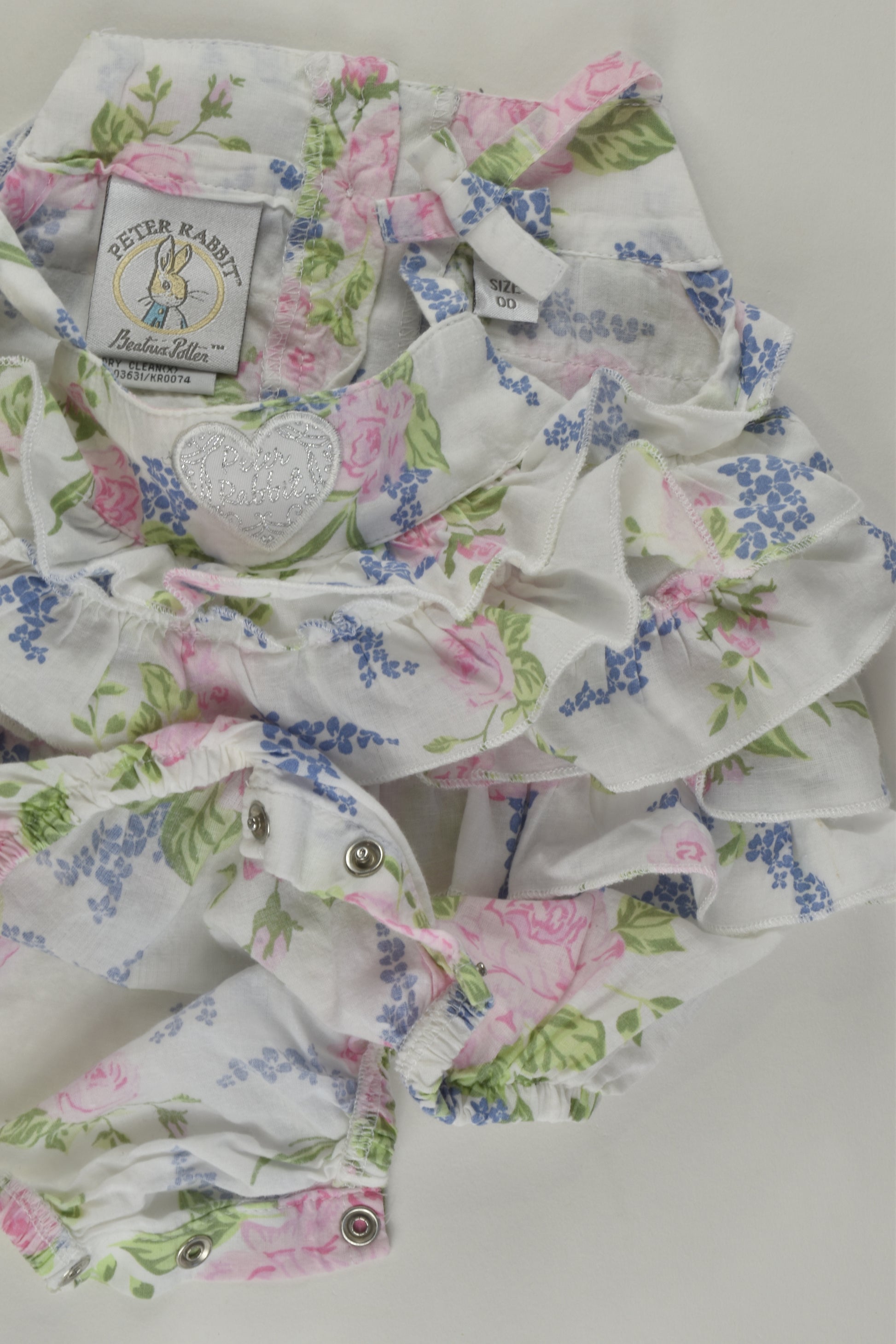 Peter Rabbit Size 00 Ruffle Romper
