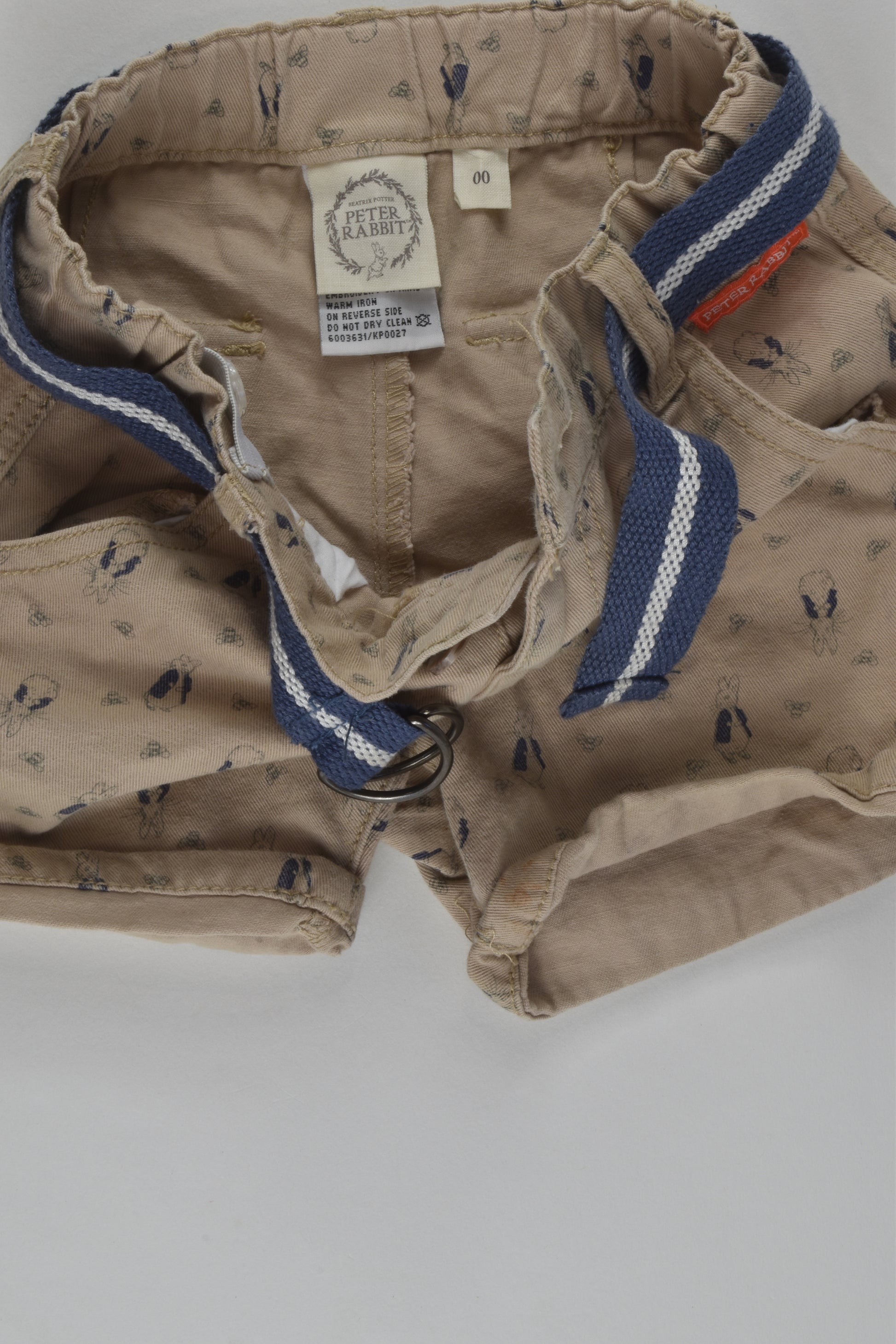 Peter Rabbit Size 00 Shorts