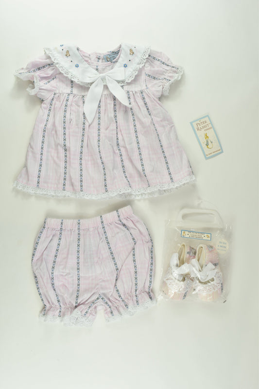 Peter Rabbit Size 00 Vintage Three Piece Outfit