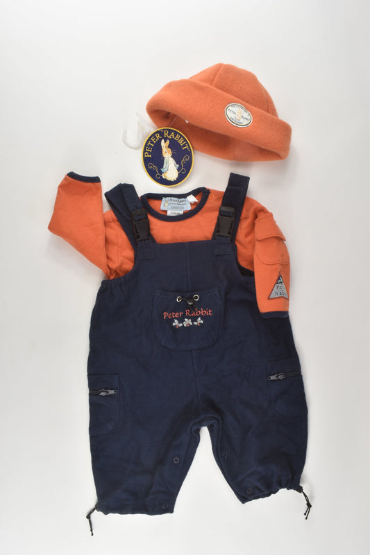 Peter Rabbit Size 00 Vintage Three Piece Outfit