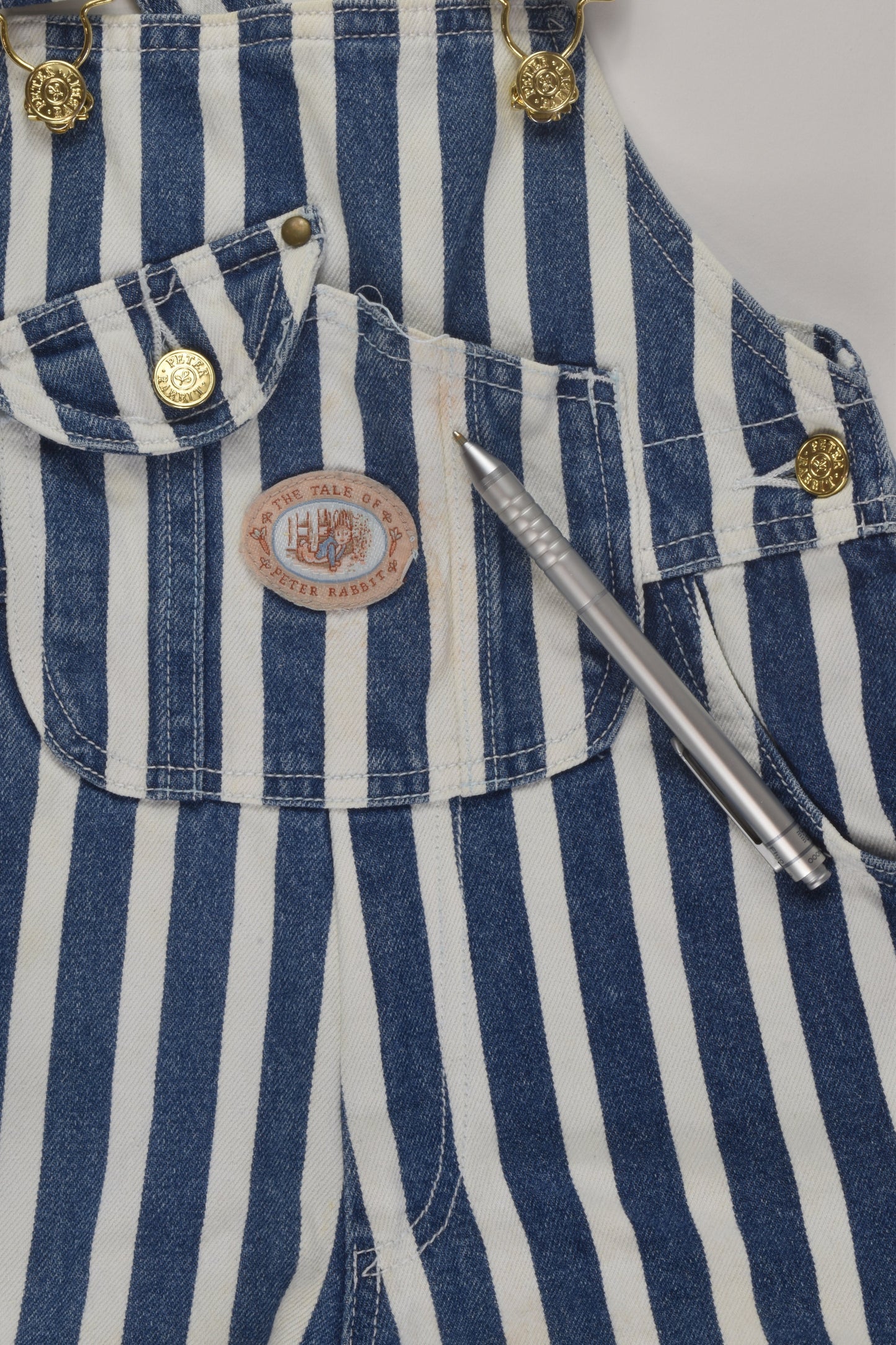 Peter Rabbit Size 1-2 Vintage Denim Overalls