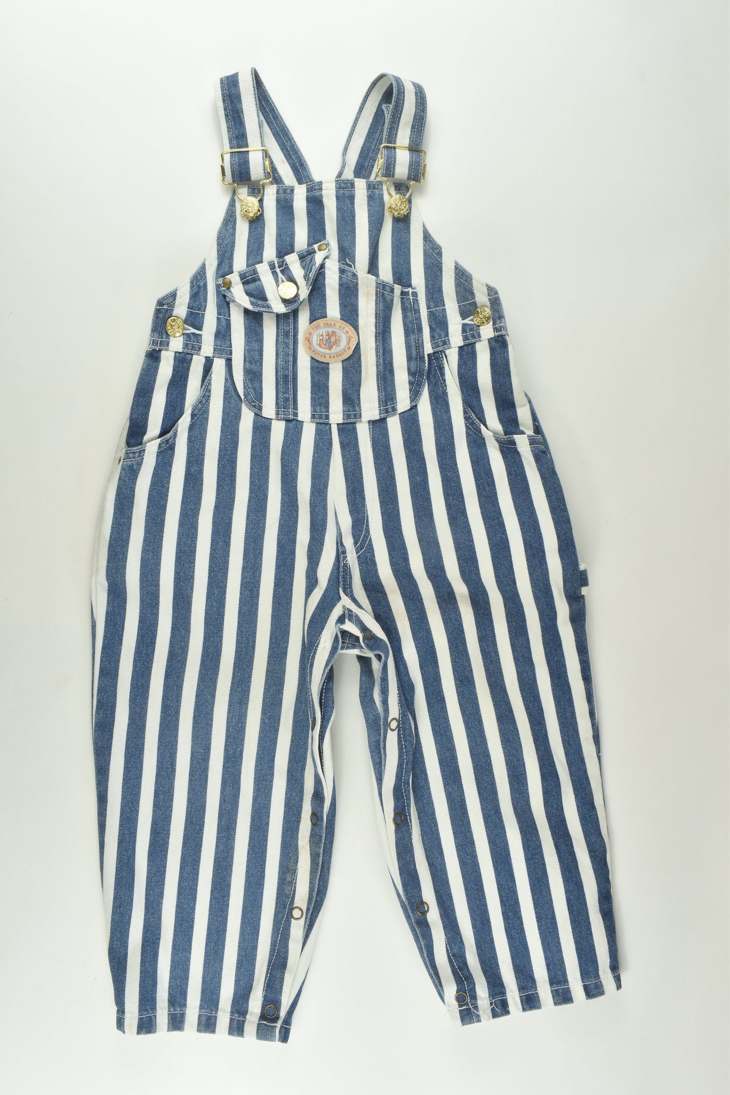Peter Rabbit Size 1-2 Vintage Denim Overalls