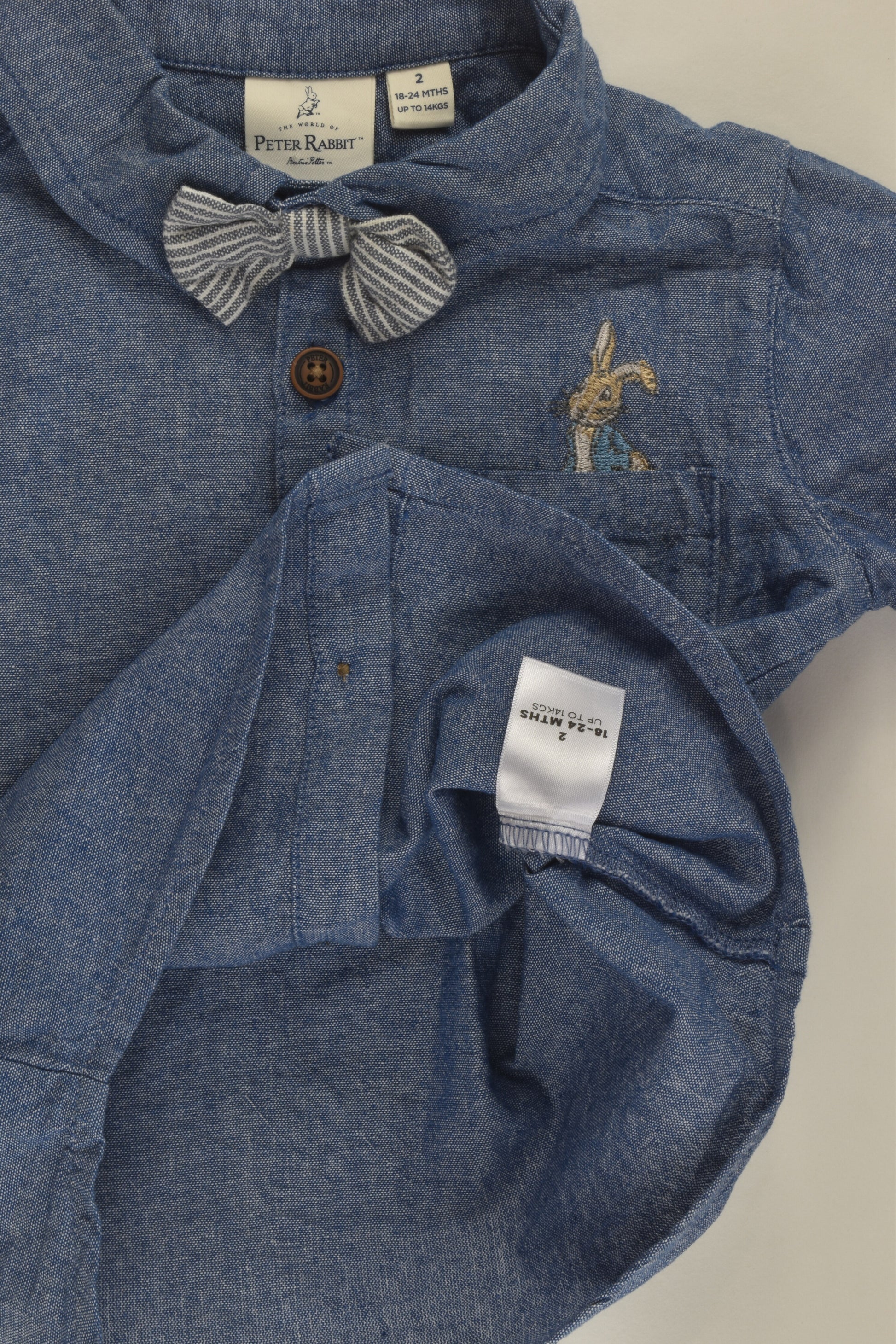 Peter Rabbit Size 2 Button-up Shirt