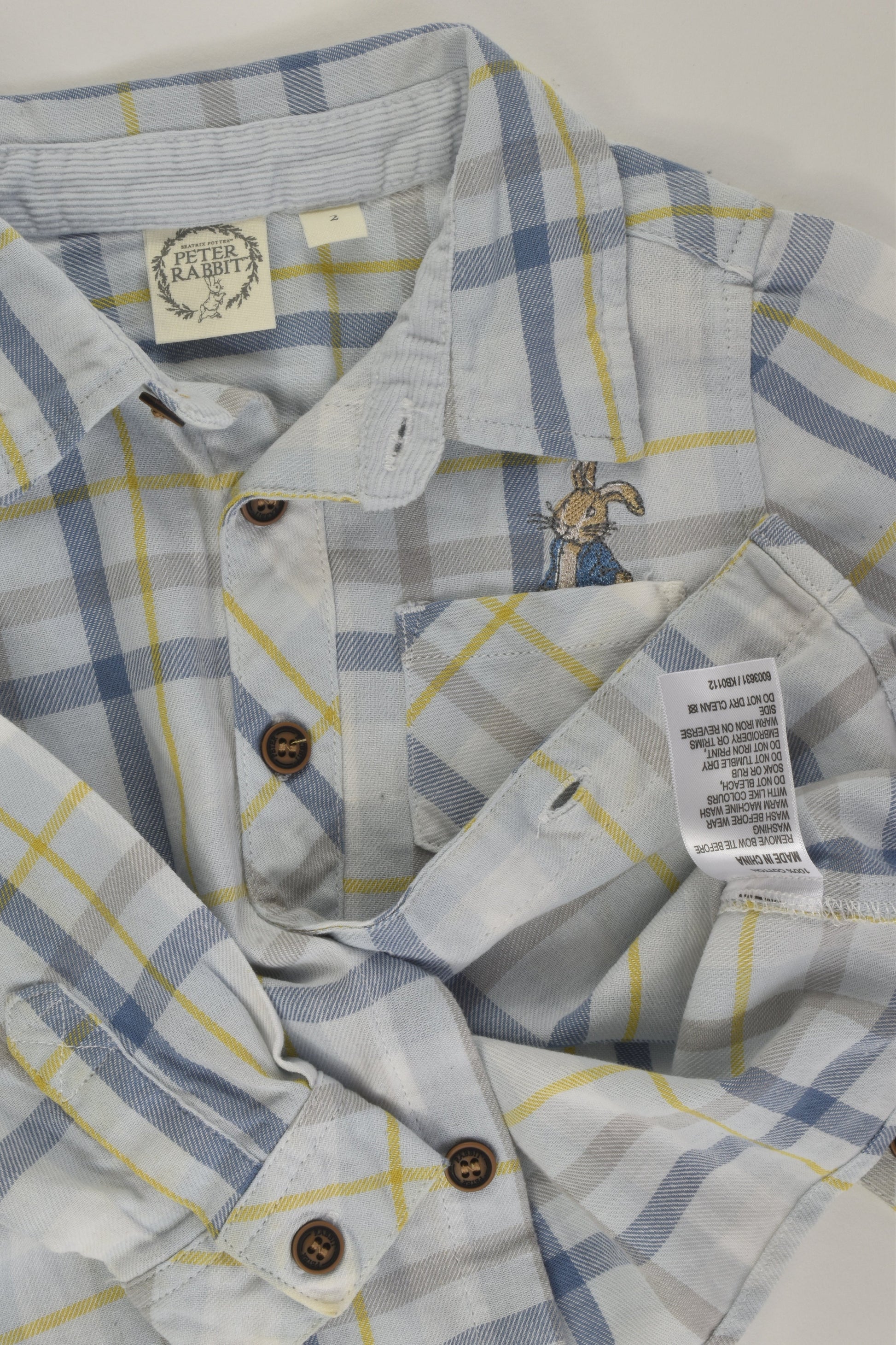 Peter Rabbit Size 2 Shirt