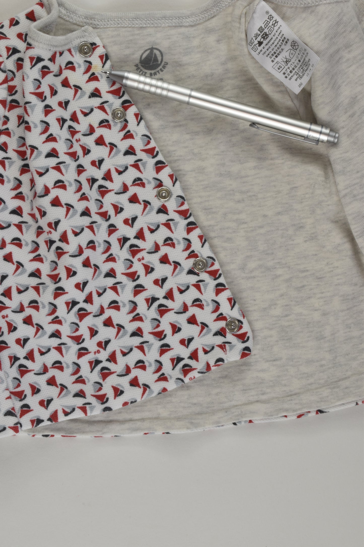 Petit Bateau Size 0 Nautical Cardigan