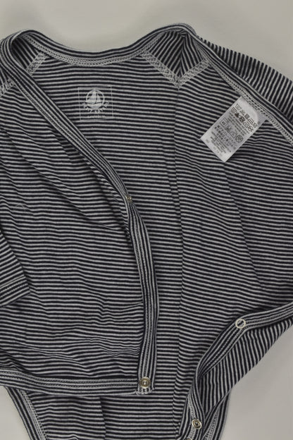 Petit Bateau Size 00 Wrap Bodysuit