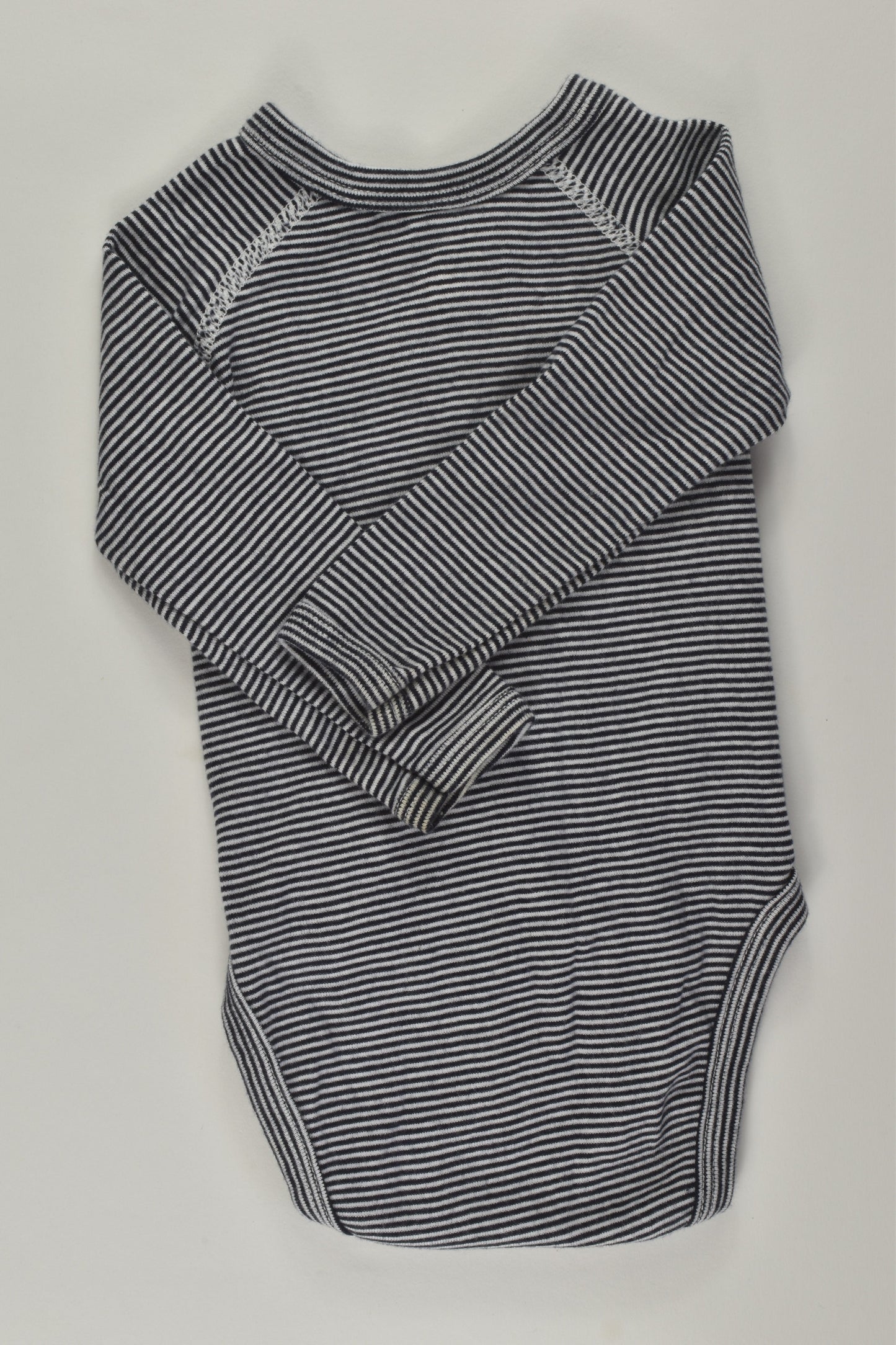 Petit Bateau Size 00 Wrap Bodysuit