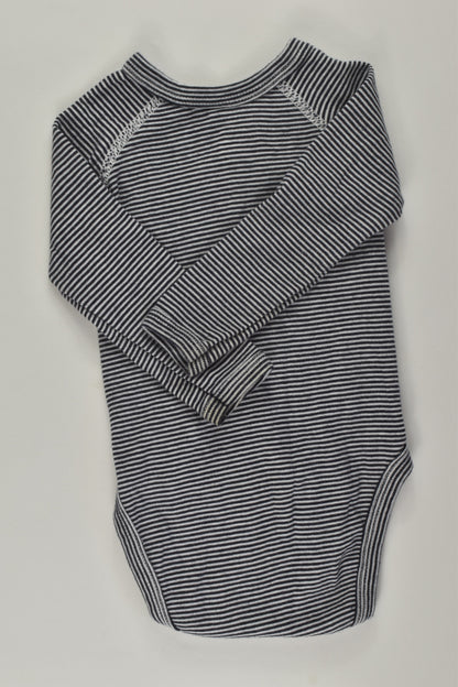 Petit Bateau Size 00 Wrap Bodysuit