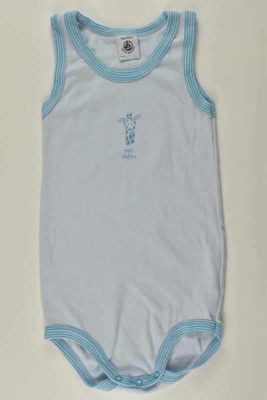 Petit Bateau Size 2-3 (36m) Giraffe Bodysuit