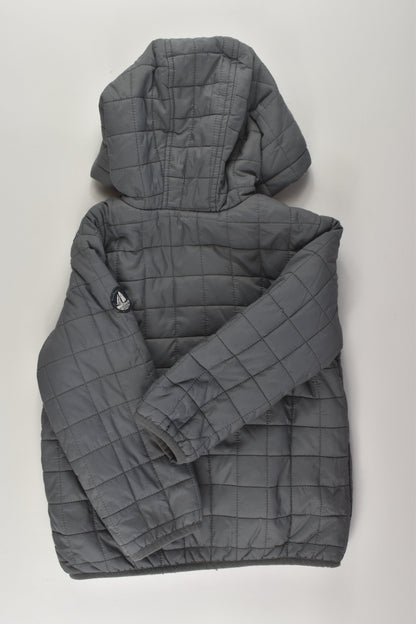 Petit Bateau Size 2-3 (36m/94cm) Lightweight Puffer Jacket