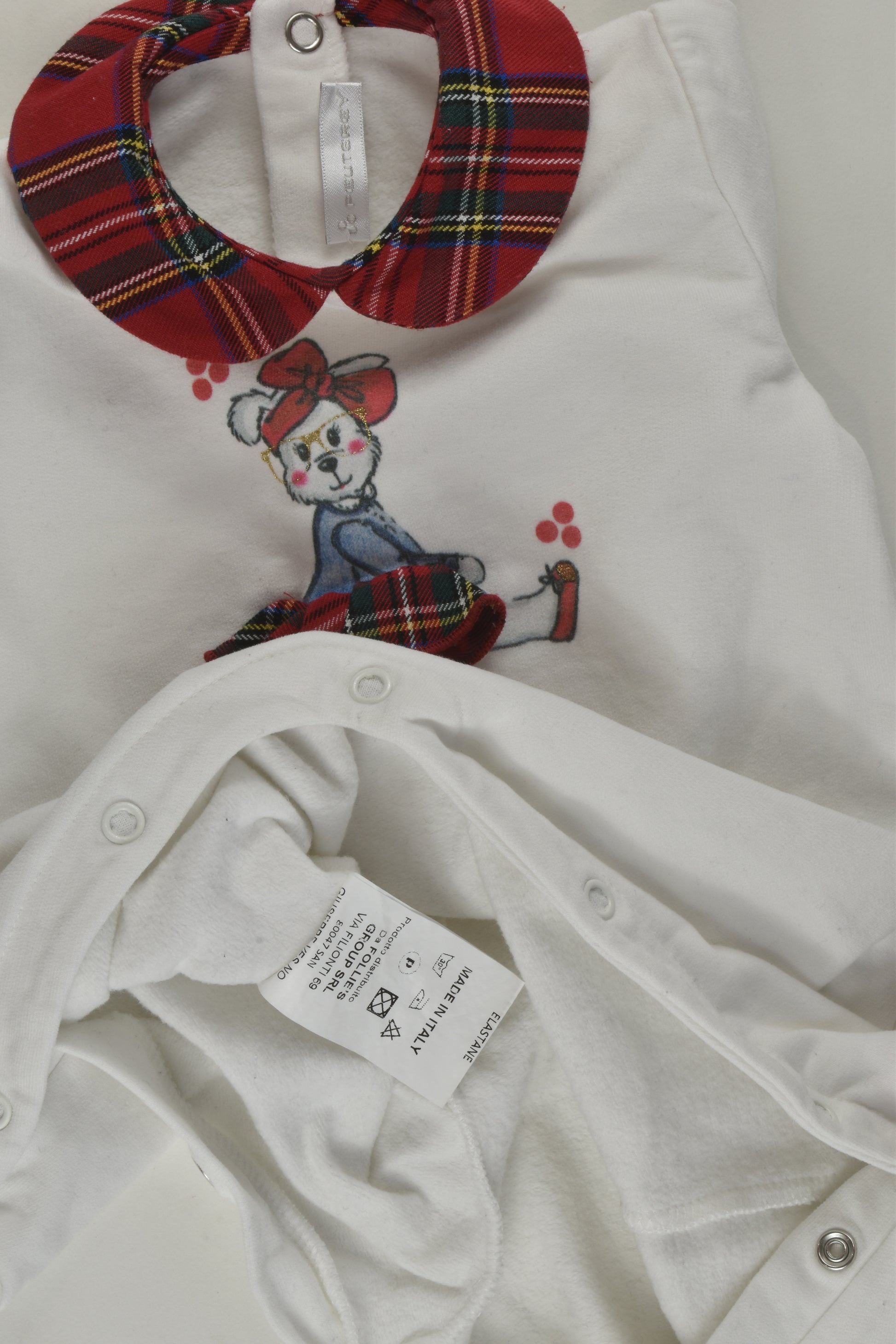 Peuterey Size 00 Footed Romper