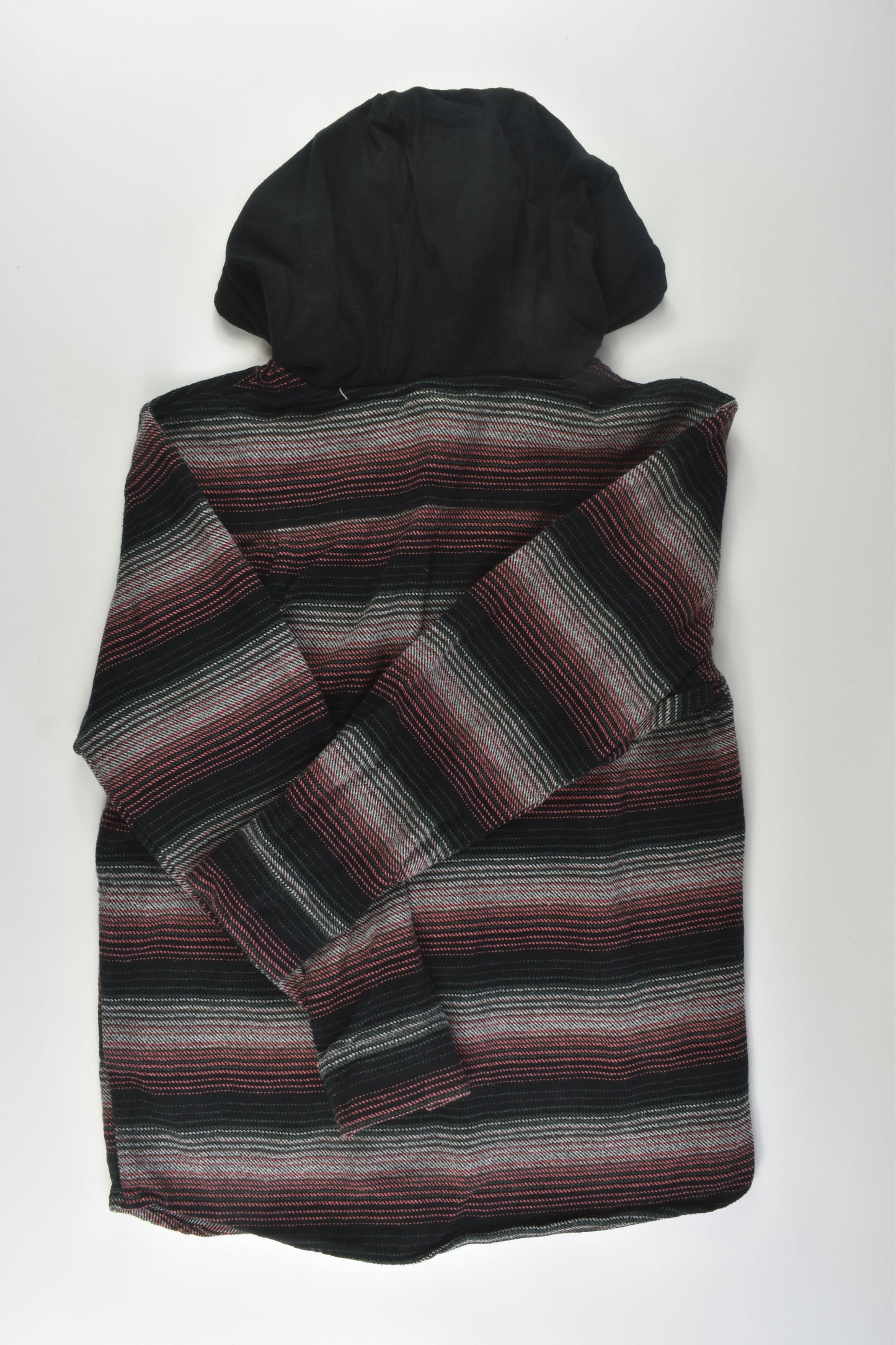 Piping Hot Size 12 Flannel Shirt with Hood