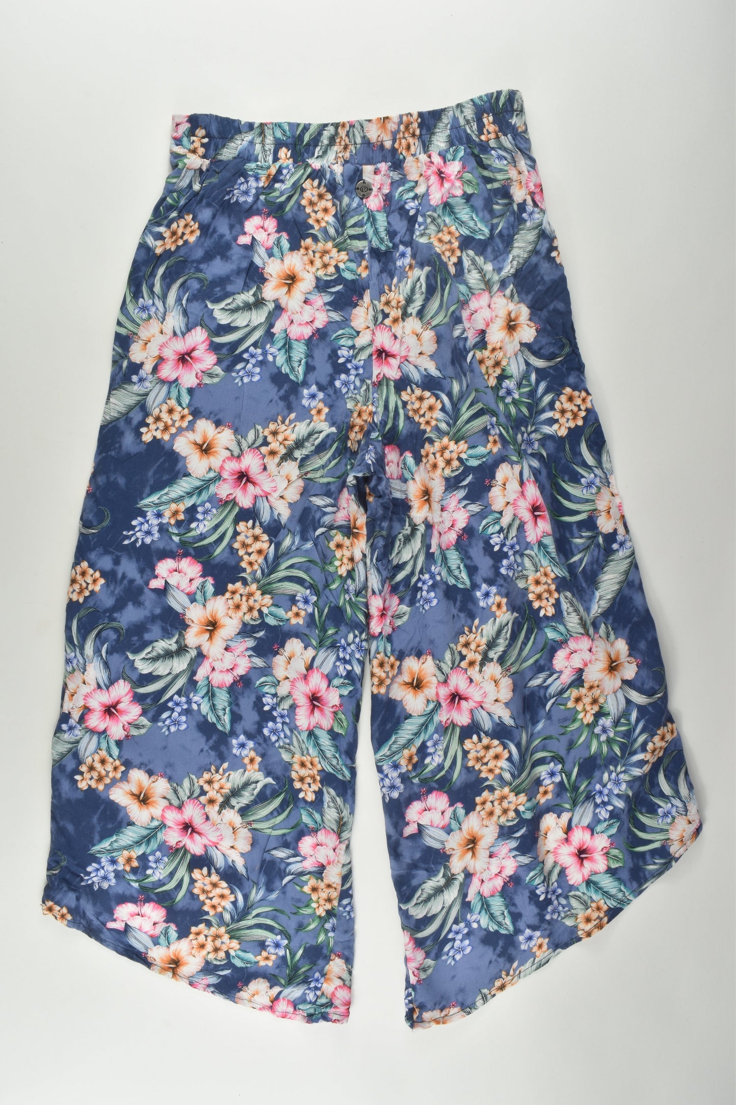 Piping Hot Size 9 Floral Viscose Pants