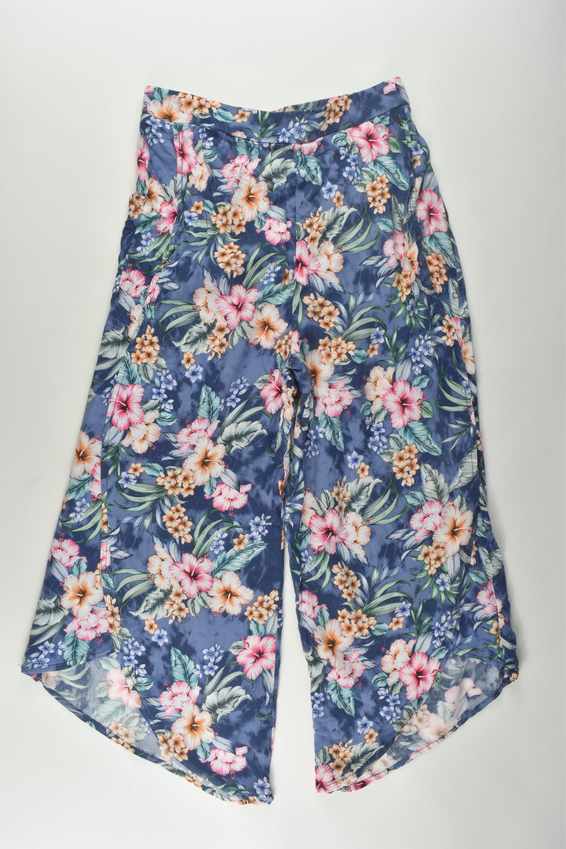 Piping Hot Size 9 Floral Viscose Pants