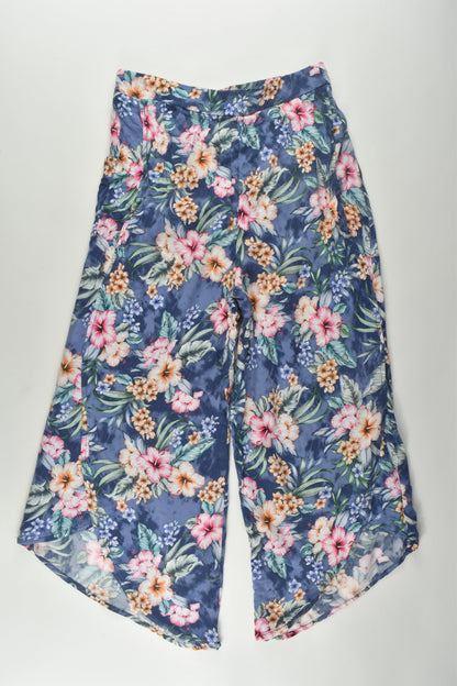 Piping Hot Size 9 Floral Viscose Pants