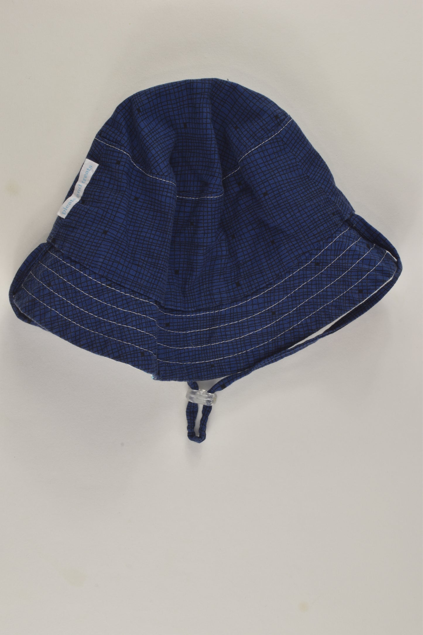 Pleats and Treats Size 1-2 Reversible Sun Hat