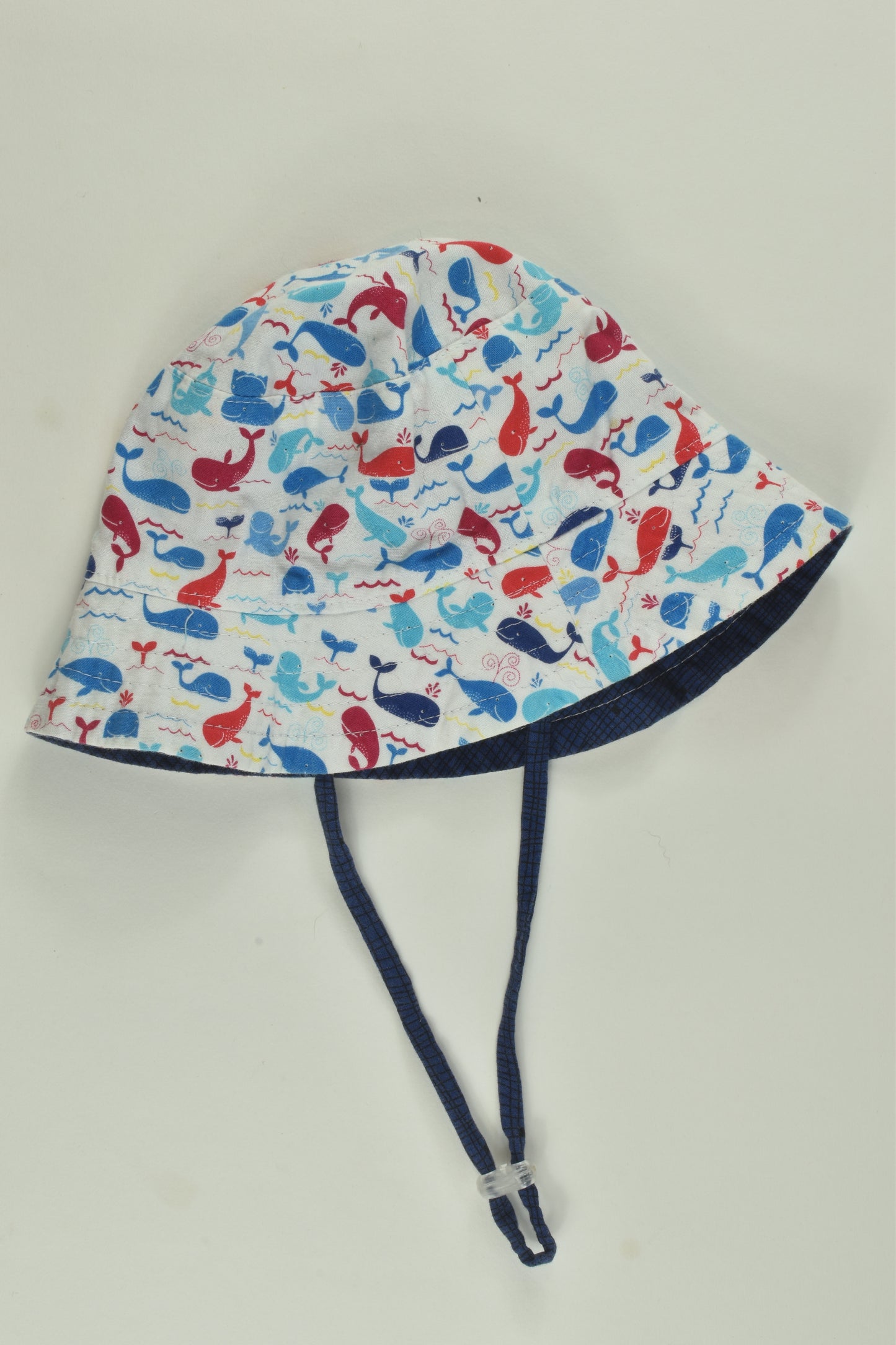 Pleats and Treats Size 1-2 Reversible Sun Hat